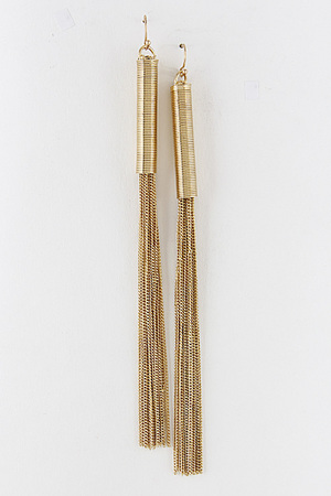 Fashionable Tassel Chain Earrings 7DBD8